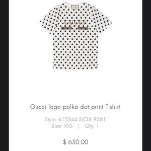 Gucci oversized t-shirt